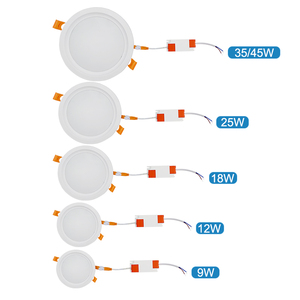 <span class=keywords><strong>Panel</strong></span> de Luz <span class=keywords><strong>LED</strong></span> Redondo Blanco Cálido, Blanco Natural, Blanco Frío para Techo de Hogar u Oficina - Product Image 1