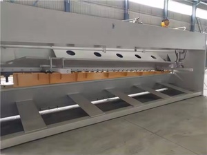 Machine à cisailler la tôle <span class=keywords><strong>hydraulique</strong></span> à longue durée de vie, type à bras oscillant, coupe-plaque utilisée pour l'industrie de la construction - Product Image 2