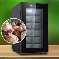 Incubateurs électriques d'œufs de reptiles Machine à couver les oiseaux de caille 16L 23L 33L 48L 78L Capacités pour hôtel domestique autoportant