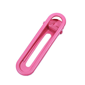 Pinzas para el cabello con diseño de pico de pato de color caramelo, 6 cm, ligeras, de color sólido, con diseño geométrico para uso diario - Product Image 5