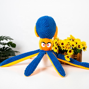 Venta al por mayor, en stock, listo para enviar, logotipo personalizado, <span class=keywords><strong>juguetes</strong></span> <span class=keywords><strong>de</strong></span> tienda <span class=keywords><strong>de</strong></span> mascotas más pequeños, pulpo ecológico, <span class=keywords><strong>juguetes</strong></span> para masticar mascotas - Product Image 6