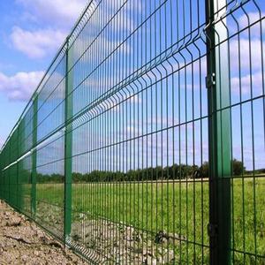 Cercado de seguridad de malla en V de 2,4 m de alto, recubierta de valla de alambre PVC/valla de jardín/valla 3D - Product Image 4