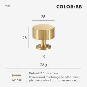 Nurlin rắn brass nghệ thuật Deco đường thẳng đứng tuyến tính nội knobs t thanh tủ quần áo vàng Nickel cổ màu đồng ngăn kéo xử lý