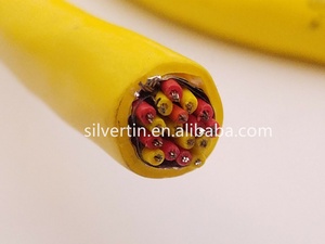 Câble de Compensation de Thermocouple en PVC en alliage de Chromel/alu solide, couleur jaune, câble d'extension de Thermocouple KX multipaire - Product Image 3