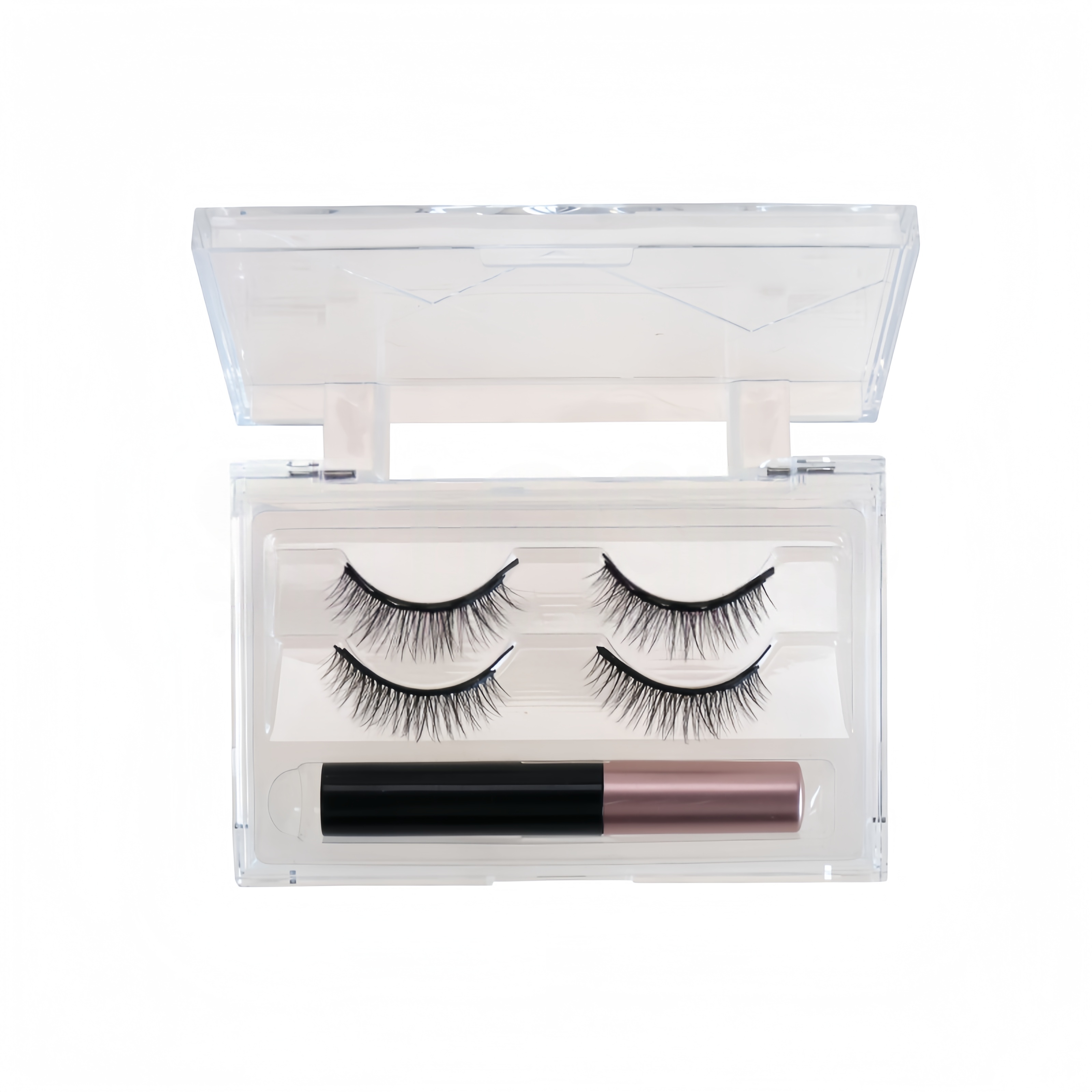 2 pairs eyelashes + magnetic eyeliner