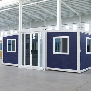 Casa de contenedores de envío aislada de lujo de 40 pies y 20 pies, Villa móvil prefabricada de 2 a 5 dormitorios con baño completo para centros comerciales escolares - Product Image 3