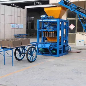 Interlocking Concrete Cement Hollow Block Machine Brick Making Machinery For Small Business Opportunities