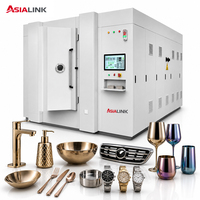 Machine de placage ionique sous vide à petite échelle AsiaLink pour poignées, boutons et tirants de meubles – Production économique