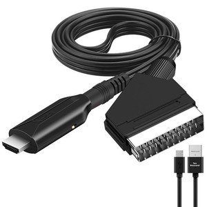 <span class=keywords><strong>Cable</strong></span> Scart <span class=keywords><strong>a</strong></span> <span class=keywords><strong>HDMI</strong></span>, 720P 1080P, Reproductor <span class=keywords><strong>de</strong></span> DVD, TV, Adaptador <span class=keywords><strong>Convertidor</strong></span> <span class=keywords><strong>de</strong></span> Scart Macho <span class=keywords><strong>a</strong></span> <span class=keywords><strong>HDMI</strong></span> Hembra, Kablo, Kabel - Product Image 1