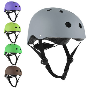 <span class=keywords><strong>Casque</strong></span> demi-coque respirant pour le cyclisme en plein air, le patinage en ligne, le canyoning et le skateboard – Équipement de sécurité pour la tête pour enfants et adultes - Product Image 6
