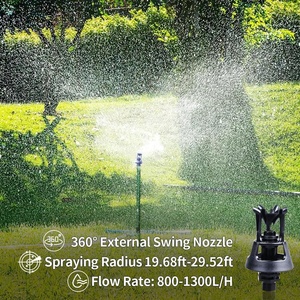 2024 Phong Cách Mới 9 Groovesfarm Nông Nghiệp Thủy Lợi Vòi Phun Có Thể Thay Thế Wobbler Phun Nước Riego Aspersores - Product Image 3