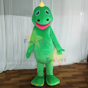 Funtoys Customized Adult Green <strong>Dinosaur</strong> Mascot <strong>Costume</strong> Monster Crocodile Plush Fursuit Christmas Fancy Dress Halloween - Product Image 6