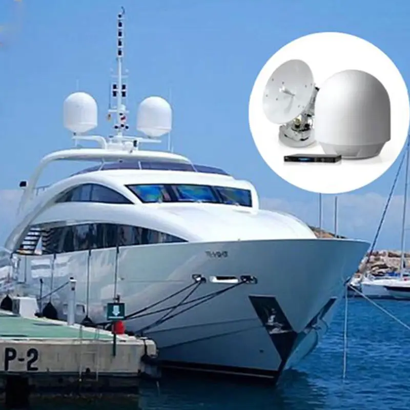 Yatlar yuvarlak fiberglas radome anten kapağı 4 radome radar frp anten uydu starlink radome dış mekan mobilyası korumak