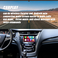 Interfaz inalámbrica CarPlay para Cadillac CTS 2014-2015 Fácil instalación Tablero Radio Reproductor de DVD Mirror Link Android Auto