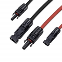 Kunden spezifisches Kupfer-Photovoltaik kabel Gleichstrom kabel PVC-isoliertes 4mm 6mm Power MC-Anschluss Pv-Solarpanel-Verlängerung kabel
