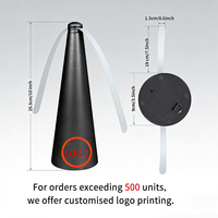 Ventilateur anti-mouches alimenté par USB avec piles AA, dispositif de lutte antiparasitaire pour tables de restaurant, de fête et de repas en plein air