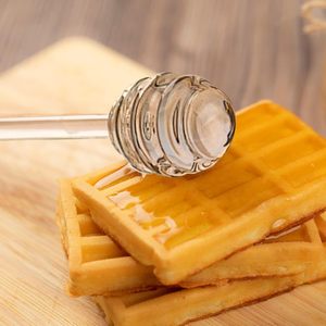Pot à miel en verre borosilicate haut de gamme fait main, forme nid d'abeille, avec couvercle, pour le stockage du miel - Product Image 4