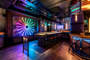 Diseño Personalizado de Bar y Cabina para Club Nocturno |   Muebles y Accesorios de Exhibición de Lujo |   Servicio Completo de Construcción e Instalación Llave en Mano - Product Image 3