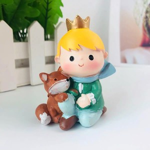 ตุ๊กตาจิ้งจอกเรซิ่นแฮนด์เมดน่ารัก ตกแต่งเค้ก ของขวัญวันวาเลนไทน์ ของตกแต่งชิ้นเล็กๆ งานฝีมือ - Product Image 6