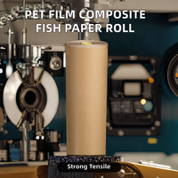 Papier isolant composite laminé film PET haute tension 10 kV Jinzhi 6520 pour bobinage de moteur en rouleau