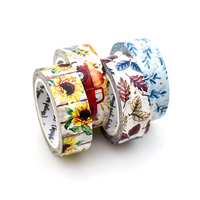 Maßgefertigte Japanische Hochwertige DIY Handgemachte Geschenk-Dekorative Scrapbook-Aufkleber Washi-Papierband-Rollen