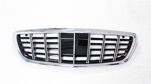 Estilo S65 para Mercedes <span class=keywords><strong>Maybach</strong></span> Grille W222 S CLASS S680 S560 2014-2019 Kit de carrocería Parrilla delantera sin visión nocturna - Product Image 2