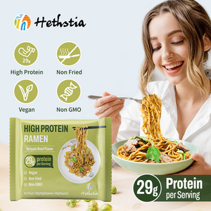 <span class=keywords><strong>Ramen</strong></span> Alto en Proteínas con Sabor a Carne Teriyaki 29g Fideos Veganos a Base de Plantas Sin Freír Comida Instantánea <span class=keywords><strong>Ramen</strong></span> - Product Image 2