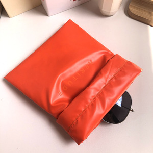 High Quality Soft OEM Custom Logo PU Leather <b>Drawstring</b> <b>Pouch</b> Gift Makeup Perfume Packing Leather Dust Waterproof <b>Pouch</b> - Product Image 4