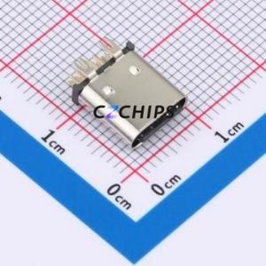 GT-<b>USB</b>-7035B <b>USB</b> <b>Connector</b> Through hole Component (THT) <b>Connector</b> Type-C <b>USB</b> 2.0 Female Through Hole - Product Image 1