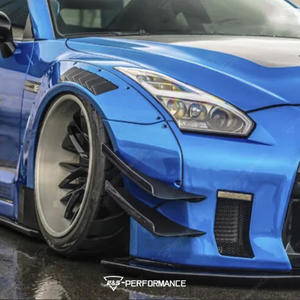 Accessoires automobiles : Kit carrosserie large style LB de deuxième génération pour Nissan <span class=keywords><strong>GTR</strong></span>, comprenant pare-chocs avant et spoiler de capot - Product Image 5