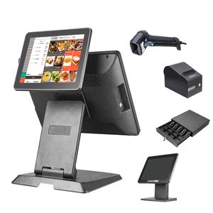 15.6inch màn hình kép thông minh Casher không dùng tiền mặt thanh toán thiết bị đầu cuối tiền mặt đăng ký tất cả trong một màn hình cảm ứng hệ thống <span class=keywords><strong>POS</strong></span> cho nhà hàng - Product Image 6