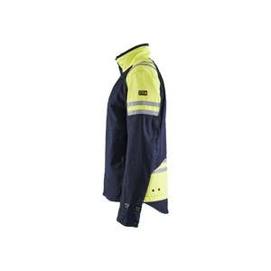 BLAKLADER - 450515198933XXXL Chaqueta de acero inherente Azul marino/Amarillo-EAN 7330509843765 ROPA DE TRABAJO RESISTENTE A LLAMAS - Product Image 5