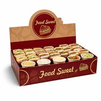 Boîte de traiteur et de restauration biodégradable en kraft de qualité supérieure pour la livraison de plats gourmands