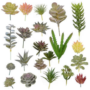 DREA-plantas <span class=keywords><strong>suculentas</strong></span> artificiales para decoración del hogar, <span class=keywords><strong>suculentas</strong></span> artificiales de imitación, gran oferta - Product Image 2