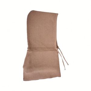 Cagoule unisexe ajustable élastique, <span class=keywords><strong>bonnet</strong></span> chaud, écharpe annulaire, <span class=keywords><strong>bonnet</strong></span> tricoté coupe-vent avec col cache-<span class=keywords><strong>cou</strong></span> pour femmes et hommes - Product Image 3