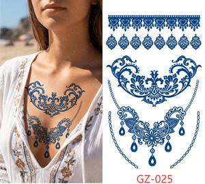 Nuovissimo Adesivo per Tatuaggio Semipermanente Classico a Lunga Durata, Impermeabile per 15 Giorni, con Inchiostro a Base di Succo - Product Image 1