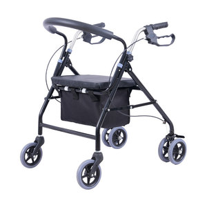 Déambulateur Chelan Walker à 4 roues avec siège et panier pour personnes âgées, aide à la mobilité - Product Image 1