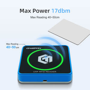 Lector RFID UHF USB CHAFON CF600 N XP ABS con Chip Alien Impinj y Salida de Emulación de Teclado - Product Image 1