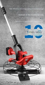 Machine à lisser le <span class=keywords><strong>béton</strong></span> portative de qualité industrielle en caoutchouc EPDM, alimentée par prise électrique 220V, outil de lissage mural, <span class=keywords><strong>ponceuse</strong></span> de surface en <span class=keywords><strong>béton</strong></span> - Product Image 5