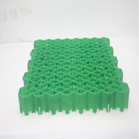Vente chaude vert Drainage Plasticm pelouse fixe Golf pelouse parking grille d'herbe en plastique