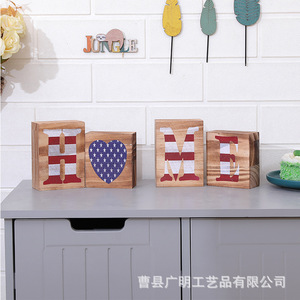 Wooden <b>Wall</b> Signs Home <b>Letter</b> Decorations For Living Room Bedroom Decor Gift A8 - Product Image 1