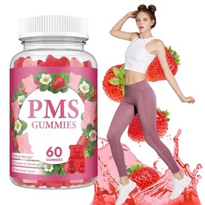 Gummies OEM PMS : Complément de Soulagement Hormonal Féminin et Menstruel avec Dong Quai - Product Image 1