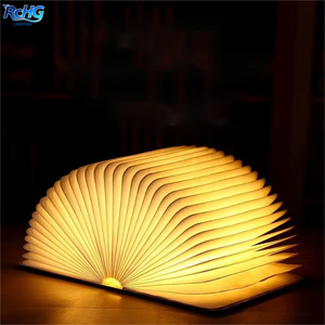 Lámpara de Libro Plegable LED Recargable de Litio-Ion con Cubierta de Tela Lumio, Luz Nocturna con Logotipo Personalizado, Blanco Cálido, 1 Año de Garantía - Product Image 1