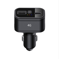 Sistema de Seguimiento localizador gratuito para coche, minicargador GPS, rastreador en tiempo Real, alarma de vibración, cerca Geo de velocidad, rastreador 4G