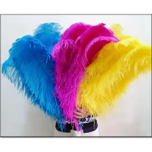 Party and Wedding Wholesale Feather Supplier Bulk Colorful Ostrich feather bouquet for Cheap Sale