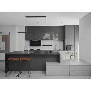 Modern Simple Pullout Kabinet American Custom Modular Modern Design Home Complete Sets Kitchen Cabinet - Product Image 5