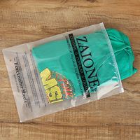 Sacs en plastique de haute qualité, Logo personnalisé, sac en plastique Transparent givré à glissière pour l'emballage de vêtements