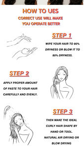 <span class=keywords><strong>Gel</strong></span> coiffant et hydratant brillant pour cheveux bouclés, à l'élastine dynamique, 220 ml - Product Image 6