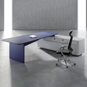 Escritorio De Oficina di lusso Executive tavolo da ufficio CEO mobili per ufficio mobili commerciali capo ufficio scrivania - Product Image 1
