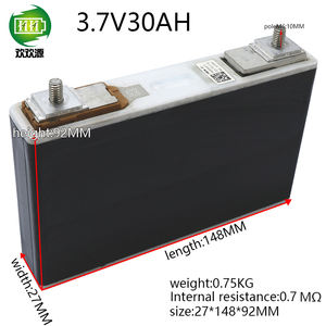 <strong>3</strong>,7 V 30ah 50Ah 100Ah 120ah 150ah LiFePO4 rechargeable lithium phosphate drone LTO solar lithium battery - Product Image 2